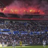 L'OL a mobilisé 117 millions d'euros pour sauver sa place en Ligue 1 KEYSTONE/AP/LAURENT CIPRIANI